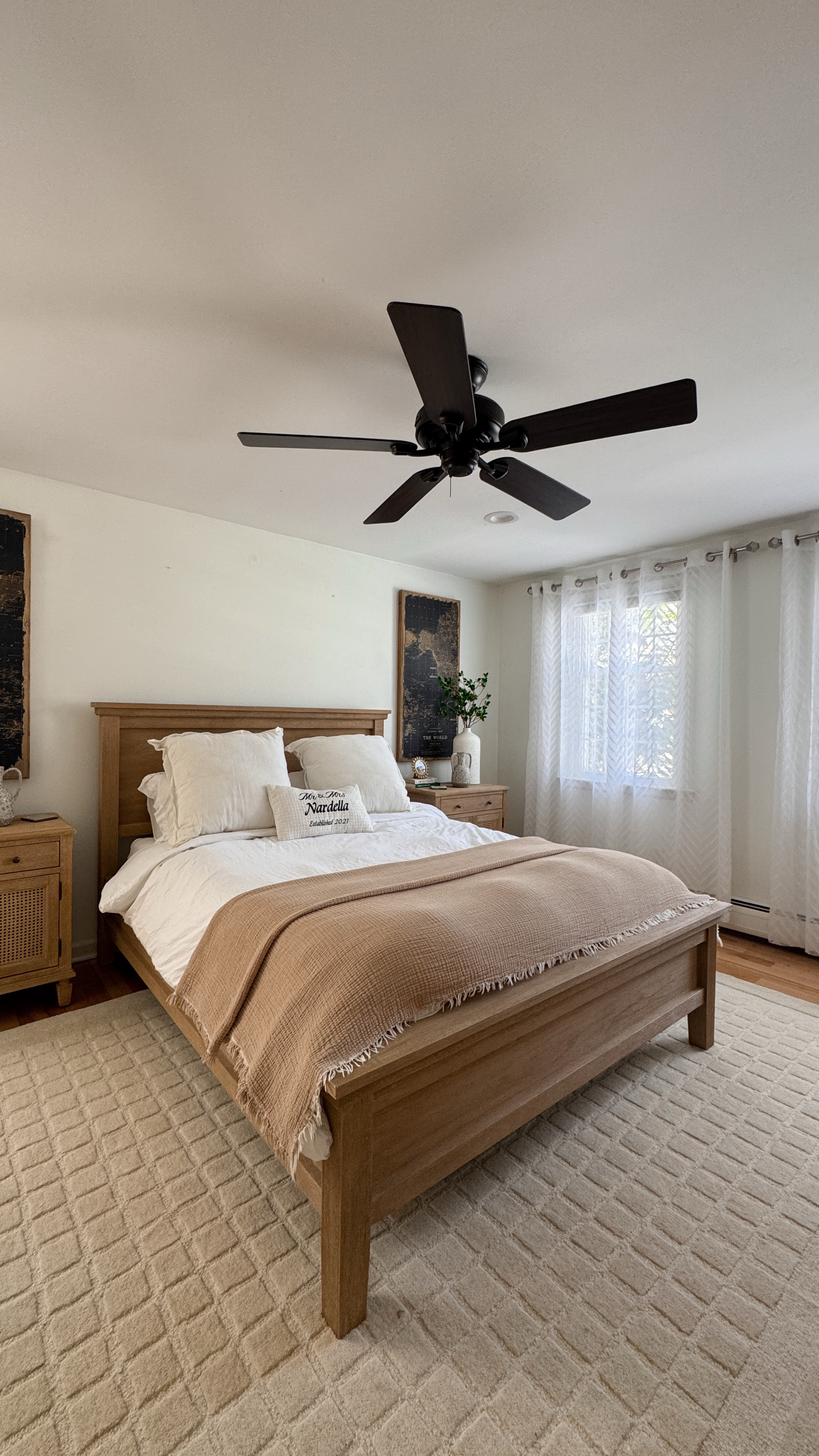 bedroom rug refresh ✨ #neutralrugr#ruginspob#bedroomrugb#bedroomrefreshm#makingmyhouseahomenewhome 

#LTKHome #LTKWatchNow #LTKSaleAlert