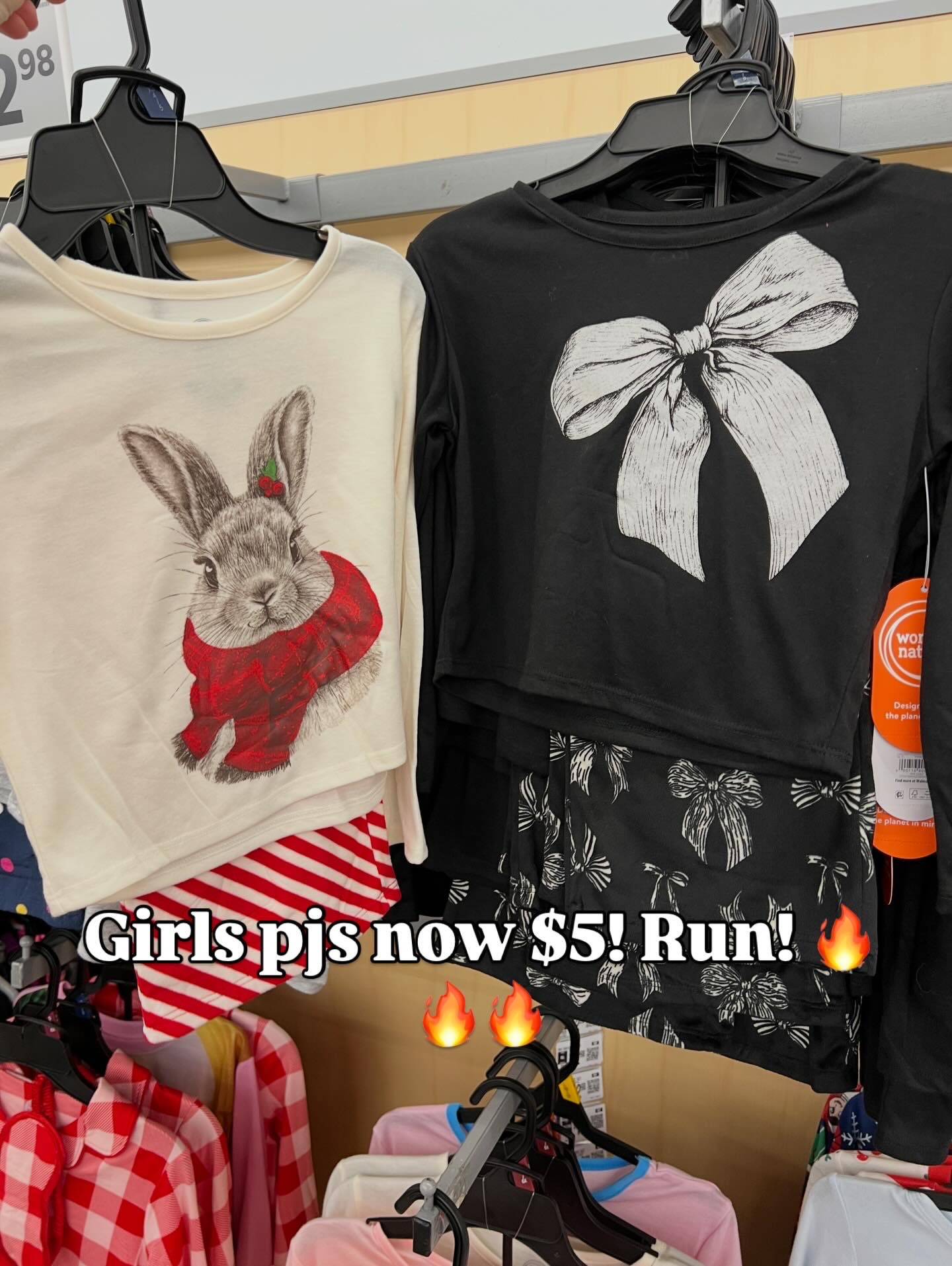 On deal for $5, little girls pajama sets! Grabbed some for my daughter and nieces. #walmartkids 

#LTKKids #LTKFindsUnder50