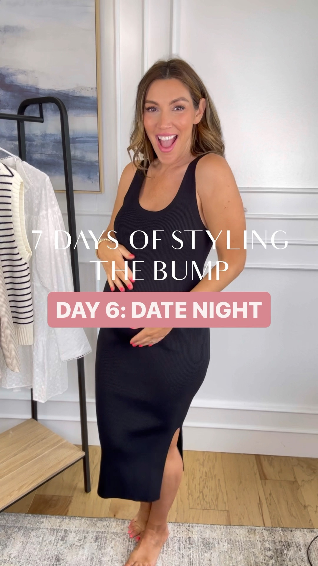 #amazon #maternity #datenight #vacationoutfit 
Size medium! Fits TTS, sized up for the bump! 

#LTKstyletip #LTKfindsunder50 #LTKbump