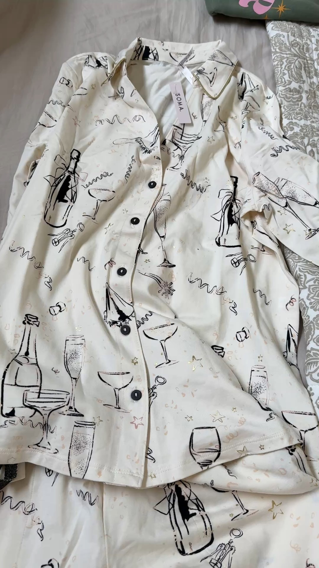 NYE pajamas for the homebodies are now 50% off! I wear small on bottom and medium on topp

#LTKHoliday #LTKSeasonal #LTKOver40