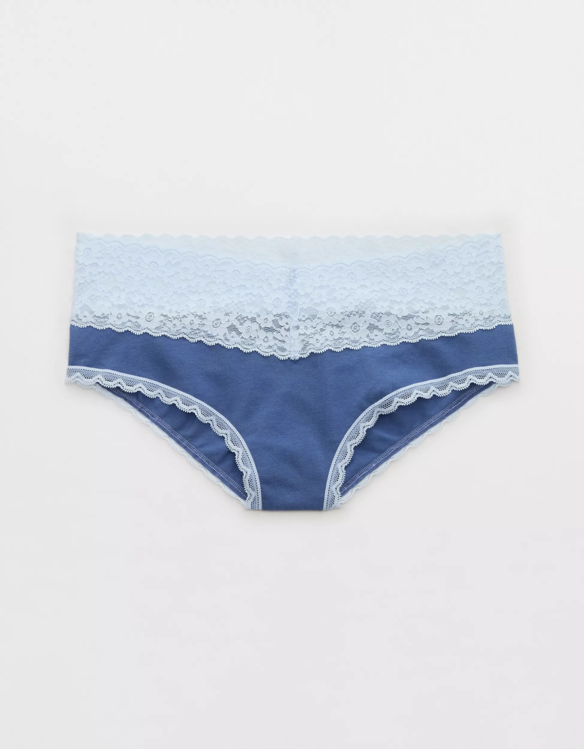 Superchill Vintage Lace Cotton Cheeky Underwear | Aerie