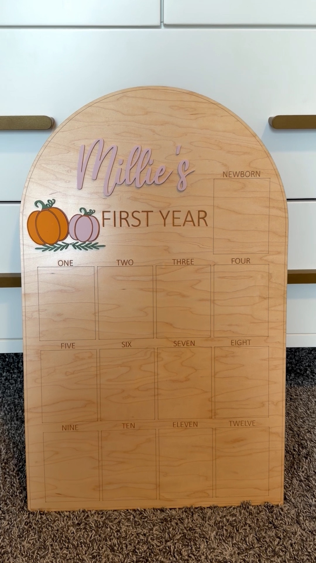 One little pumpkin birthday board! Display all of your child’s monthly photos on this board at their birthday party! Use code: AMANDAK15 at checkout to get 15% off! 

#LTKBaby #LTKSeasonal #LTKFindsUnder100