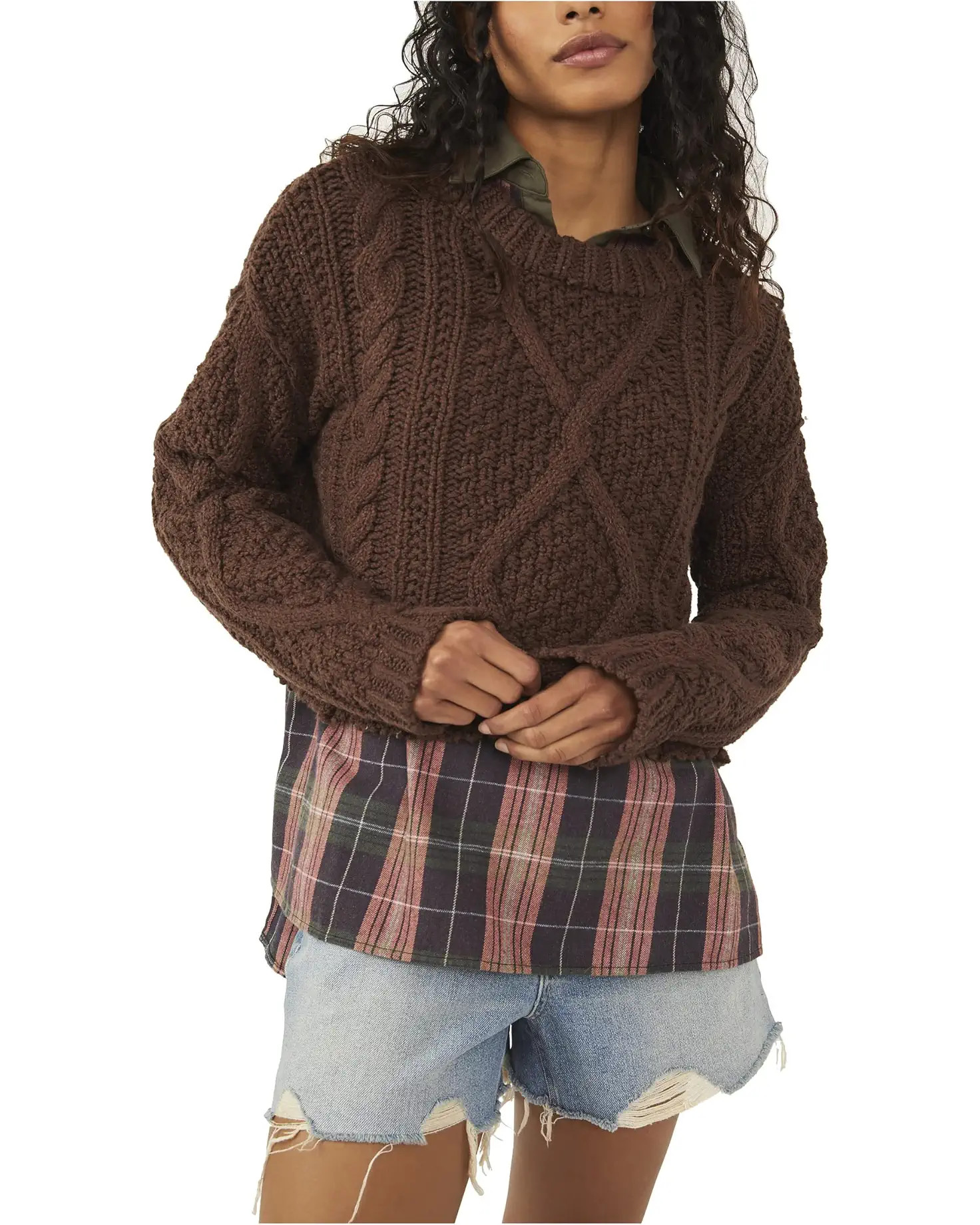 Cutting Edge Cable Sweater | Zappos