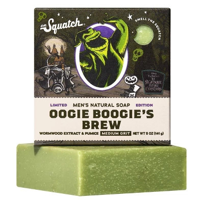 DR. SQUATCH Men's All Natural Bar Soap - Oogie Boogie's Brew - 5oz | Target