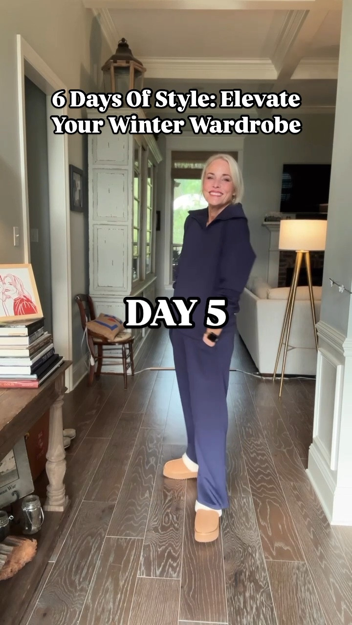 Day 5 of 6 Days of Style: Elevate Your Winter Wardrobe! Keeping it comfy and cozy for the day after Thanksgiving because who wants to dress up after all that turkey?

The best part? These pieces are on Black Friday sale today—snag them while you can! 🛍️

Shop the look and stay stylish without sacrificing comfort. ✨ 

#MidlifeStyleJourney #6DaysOfStyle #WinterWardrobe 

#LTKHoliday #LTKCyberWeek #LTKOver40