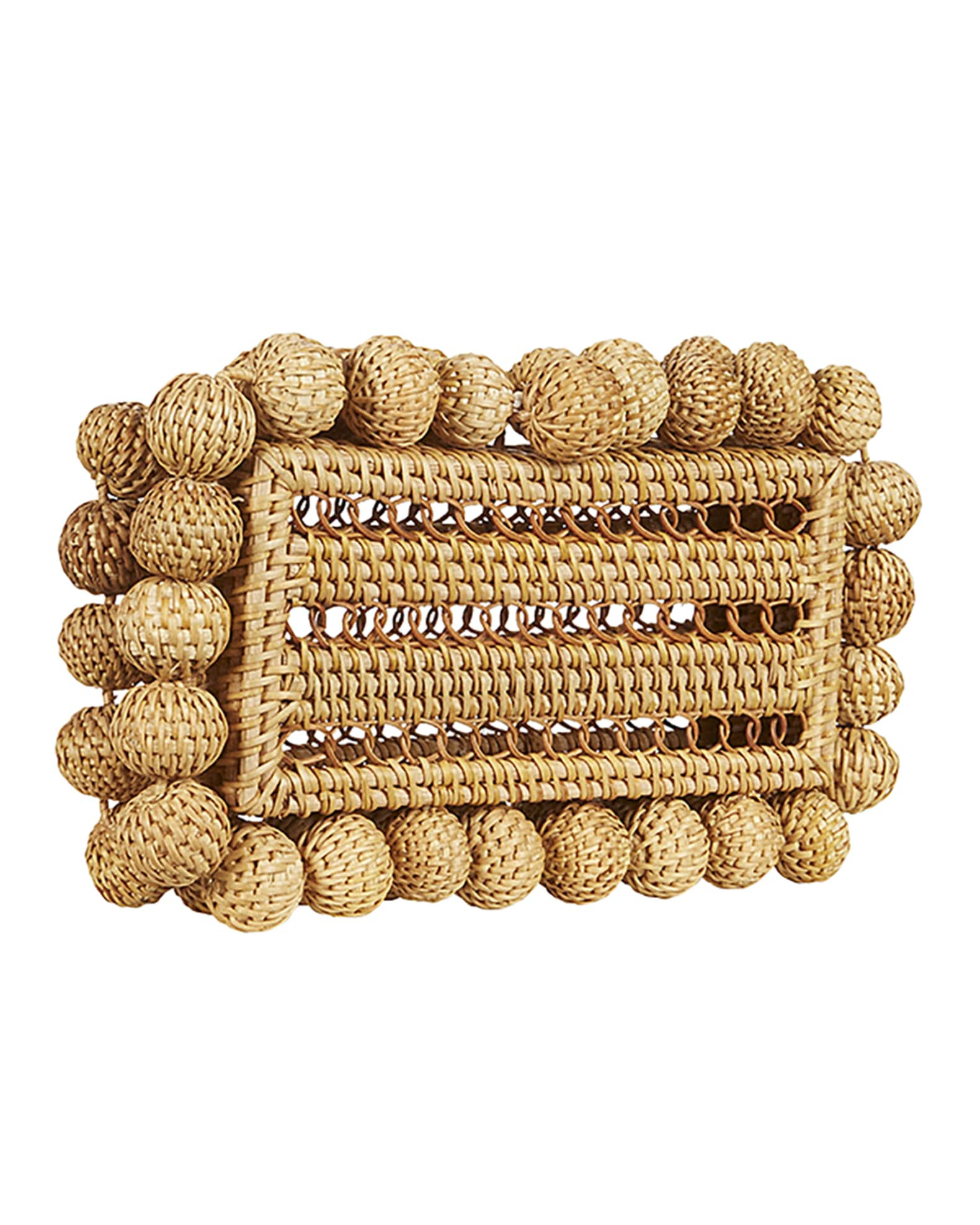 Cult Gaia Sphere Natural Clutch Bag | Neiman Marcus