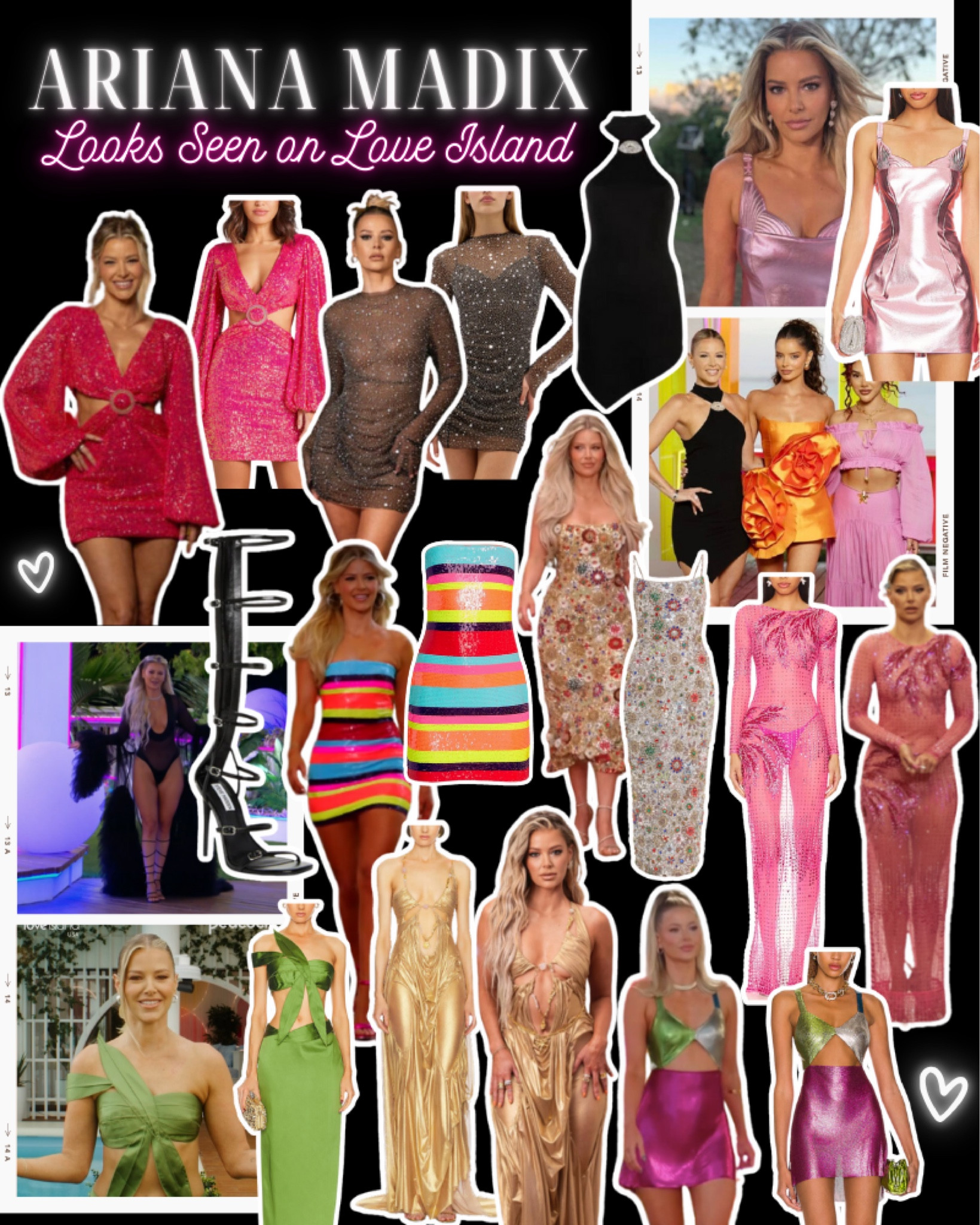 Ariana Madix’s Love Island Looks 📸 = @arianamadix @loveislandusa @peacock Styled by: @emilymen