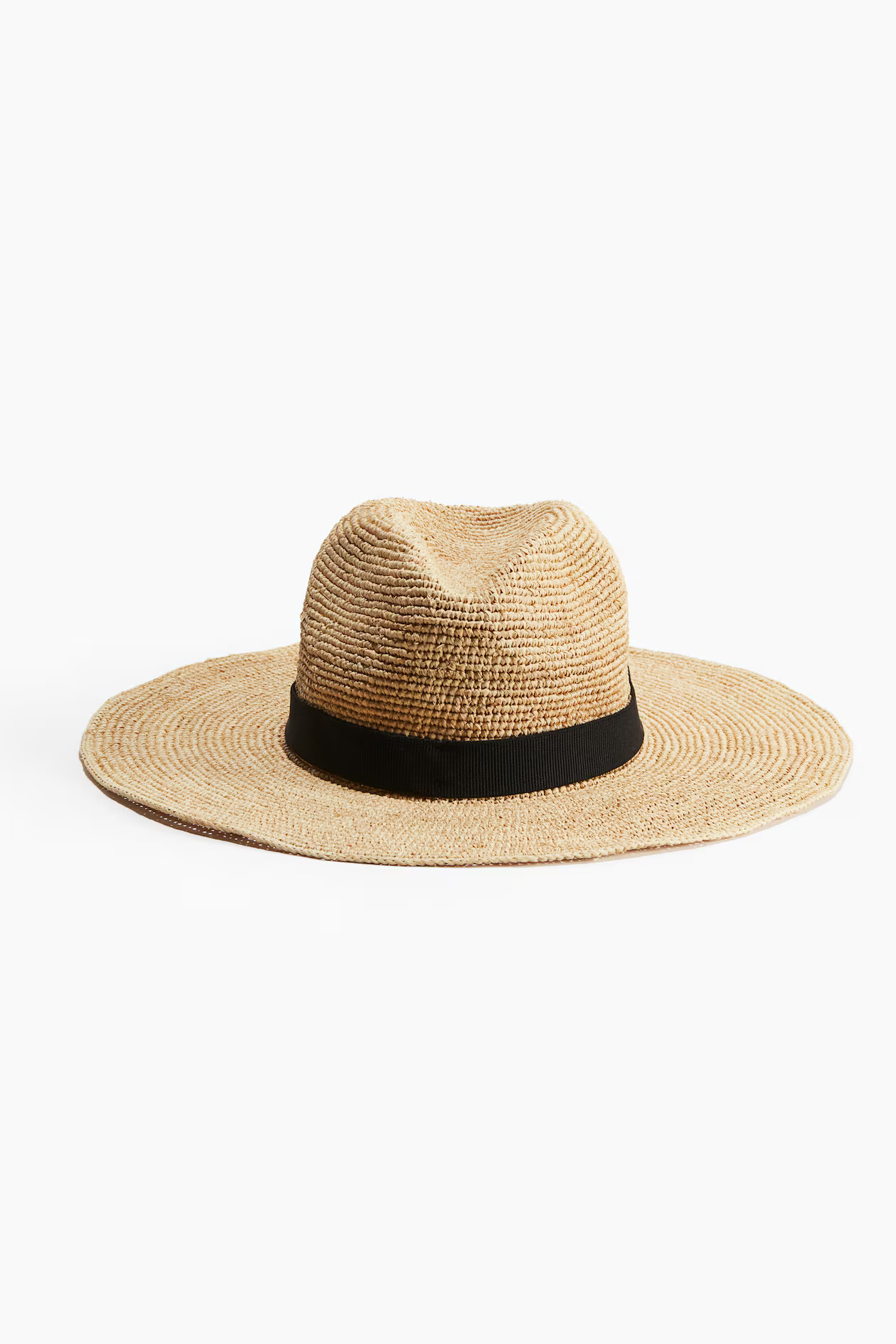 Foldable straw fedora hat | H&M (UK, MY, IN, SG, PH, TW, HK)