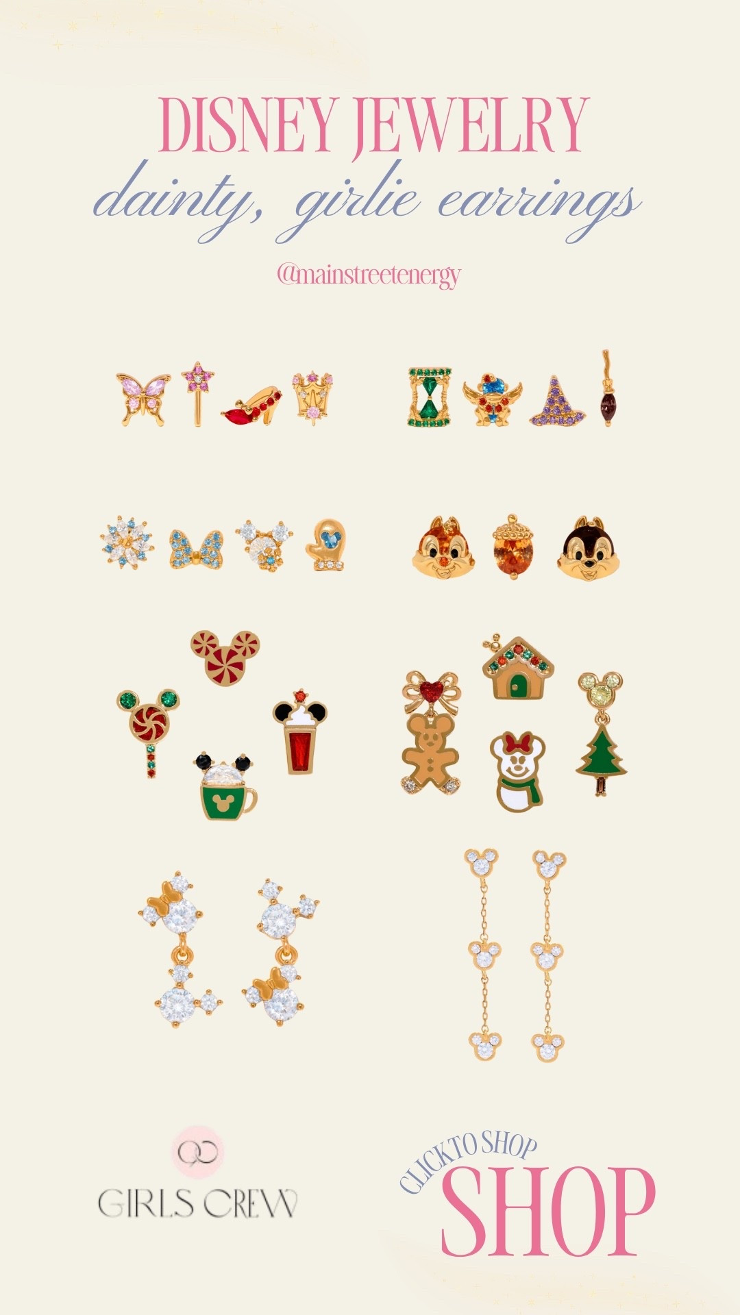 Girls Crew is coming to Disney World parks! #jewelery #disneymerch #disneyjewelery