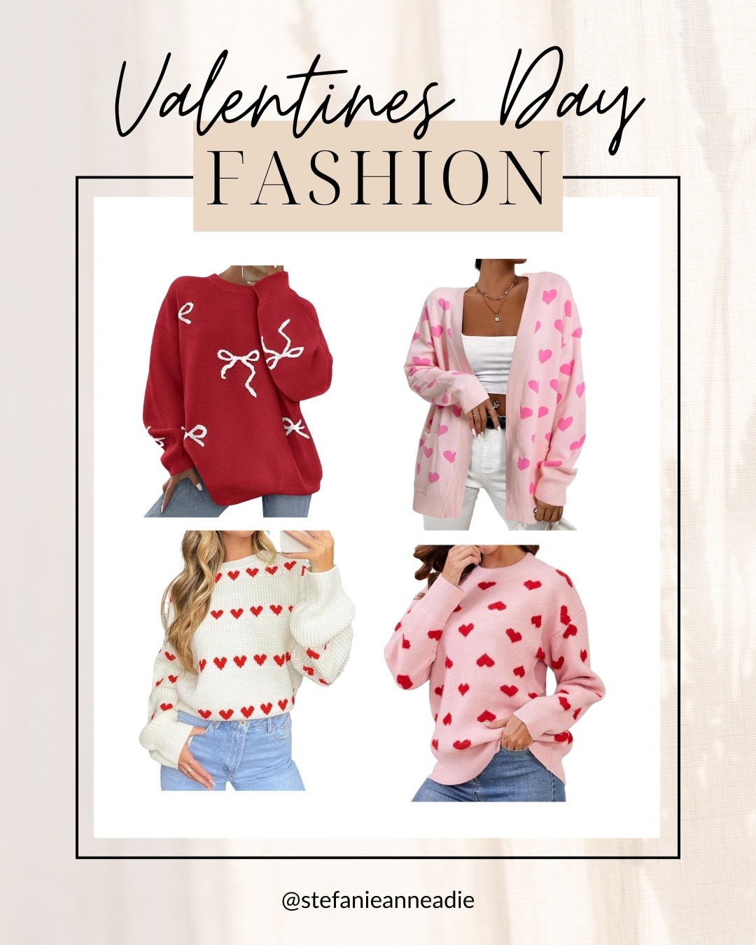 Found these adorable Valentine’s Day looks on Amazon 🩷♥️ too good to pass up! #valentinesday #amazon #amazonfashion #under50

#LTKValentine