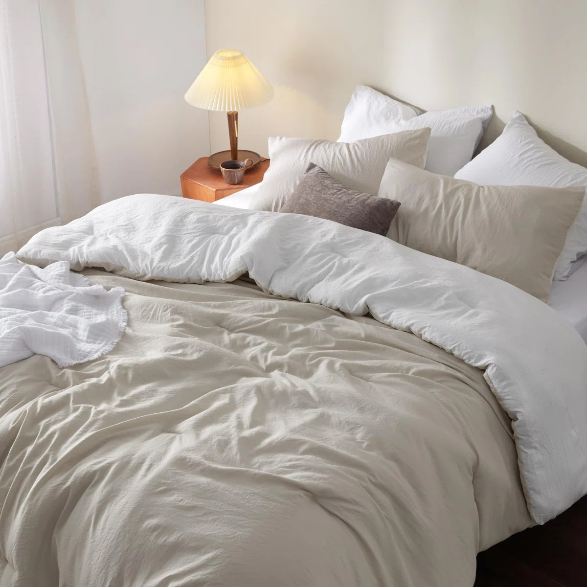 Bedsure Reversible Prewashed Comforter Set | Wayfair North America