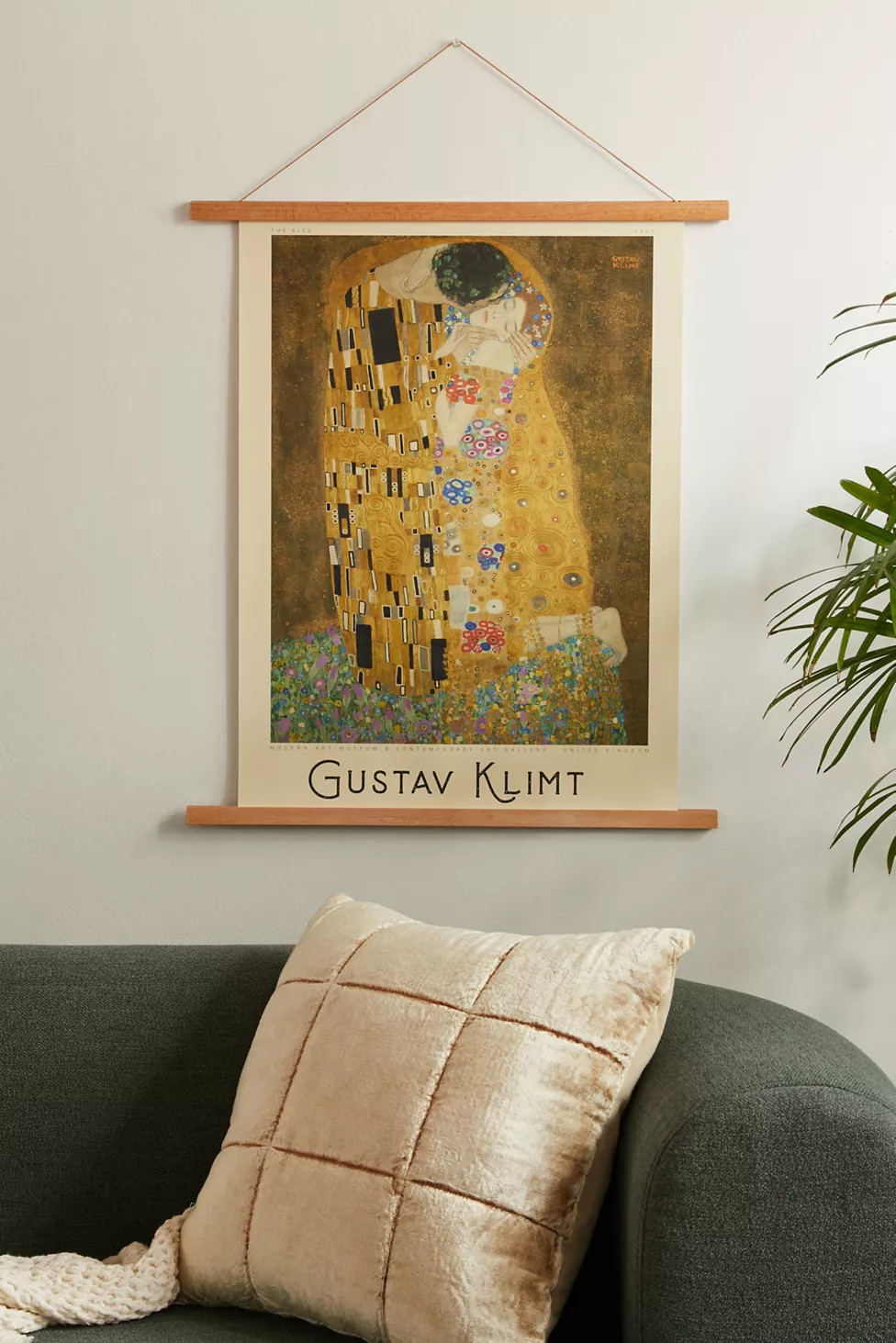 PSTR Studio Gustav Klimt The Kiss Art Print | Urban Outfitters (US and RoW)