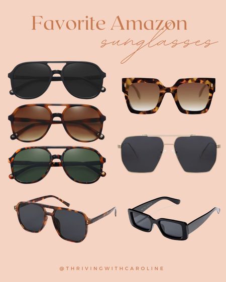 Favorite Amazon sunglasses! 

#LTKU #LTKstyletip