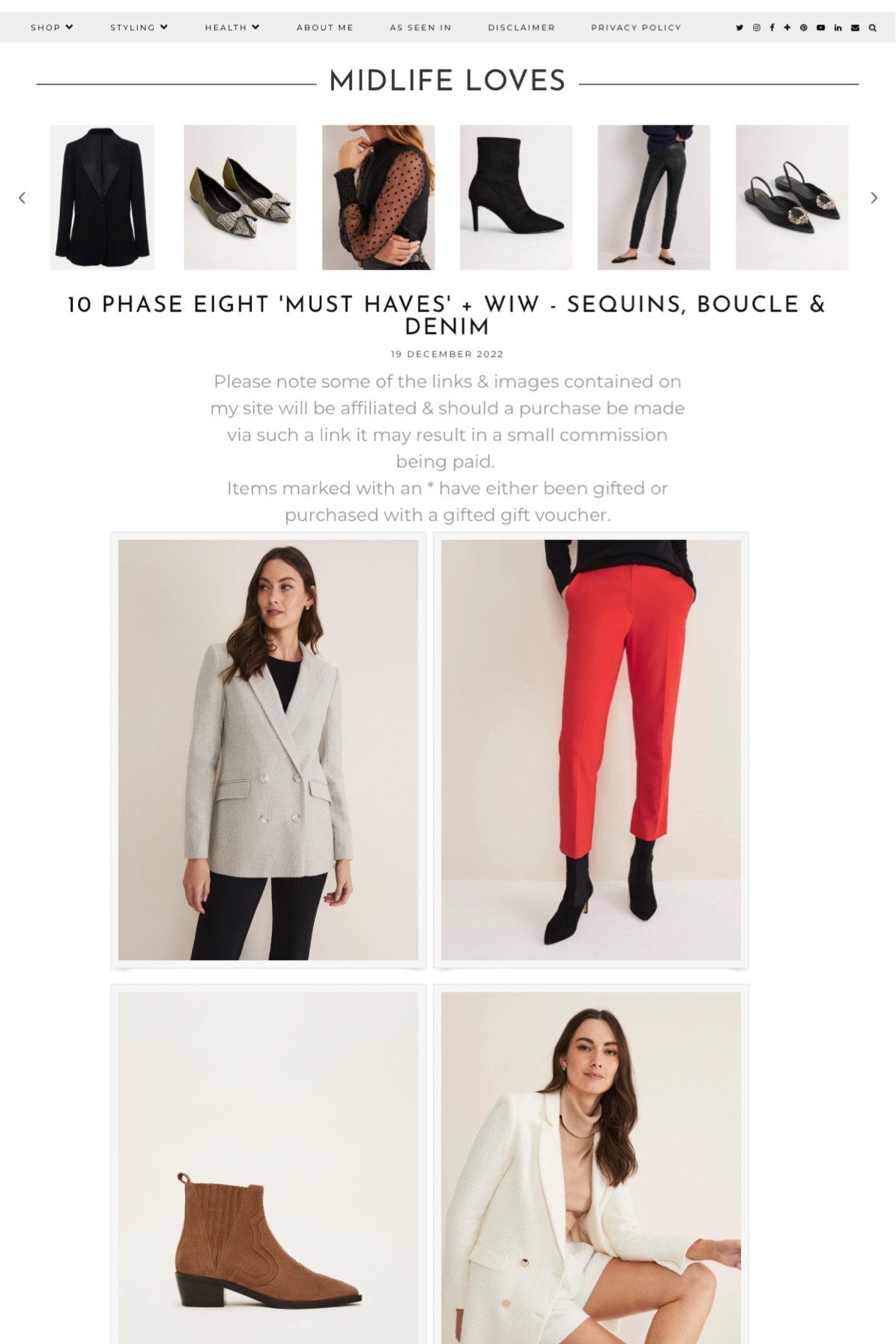 10 'must haves' from Phase Eight + the perfect party outfit http://ow.ly/g8qB50M7WIV #phaseeight #partywear #fashion #style #effortlessfashion #effortlessstyle #midlifefashion #midlifestyle #over40fashion #over40style #keepitsimple #timelessstyle #effortlessfashion #mymidlifefashion 

#LTKSeasonal #LTKstyletip #LTKeurope