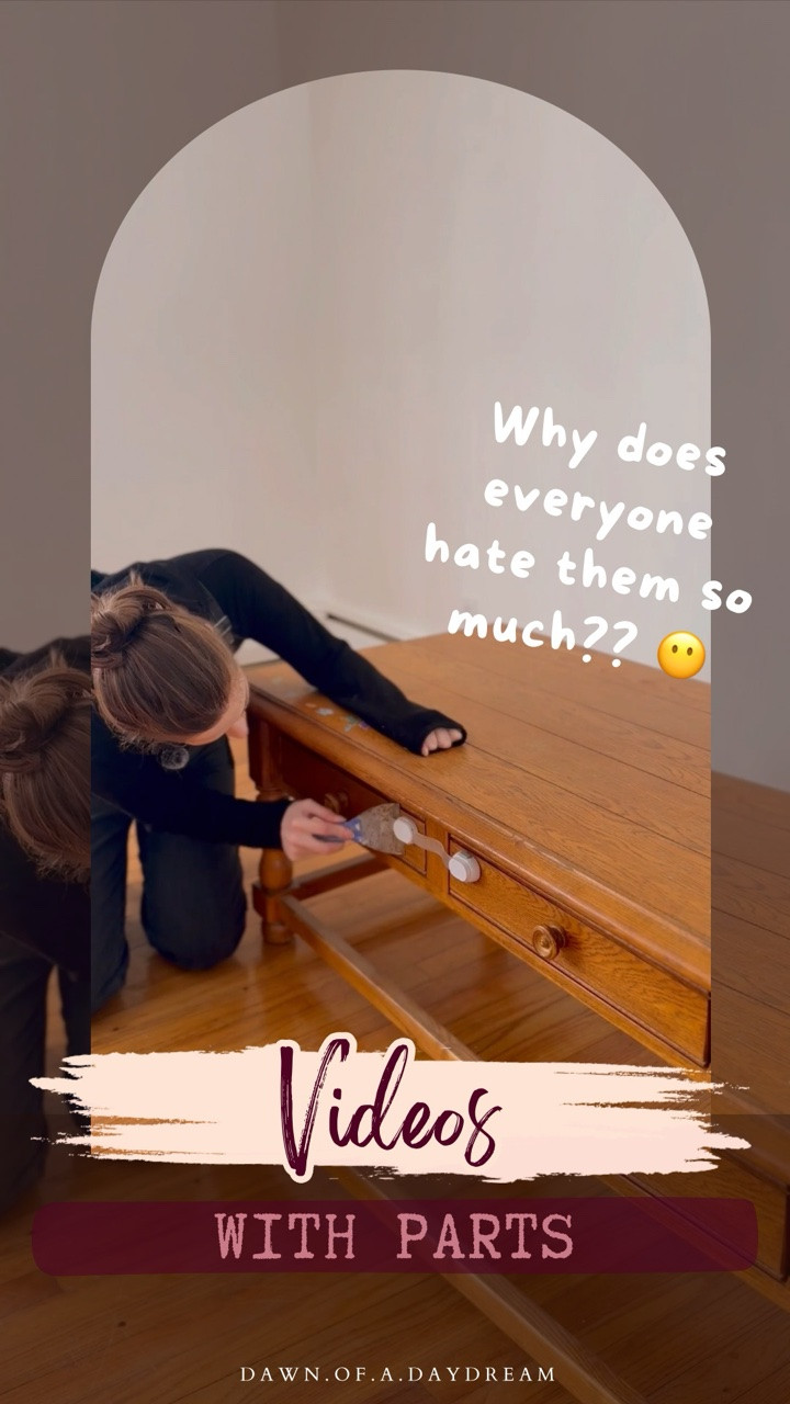Project take time 😅

I love a start to finish video as much as the next person but some of my DIY renovation projects take MONTHS to complete. Parts are kind of a necessity 😬

What’s your opinion?? 😶

............................................................................ 

Old house, big dreams and a girl with zero experience figuring it out as she goes! 
This isn’t an expert DIY account. It’s a “you’ve got this too” kind of space 🫶
Follow along and let’s learn together! 💗

🎥 Want more than the pretty before and after? Stories are the heart of the project , unfiltered + in-progress
💌 It’s official: our cozy corner of the internet is open! Swing by the website to find free tutorials and supplies.

............................................................................

Fixer upper house | beginner DIYer | interior design | simple home updates | old house | character | fixer upper home| no experience diy |  Home Renovation | Women Who Build | Beginner DIY Projects | Home Improvement Tips | Budget Friendly Renovation | Power Tools for girls | DIY Inspiration | Creative Home Makeover | Learn DIY Skills | Empower Women Creators
