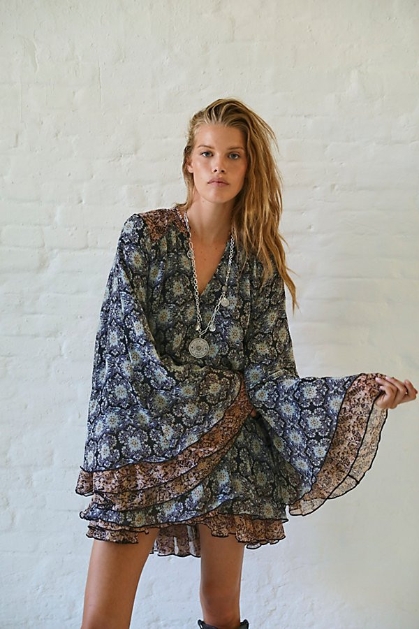 Gabi Tunic by Free People, Black Combo, S | Free People (Global - UK&FR Excluded)