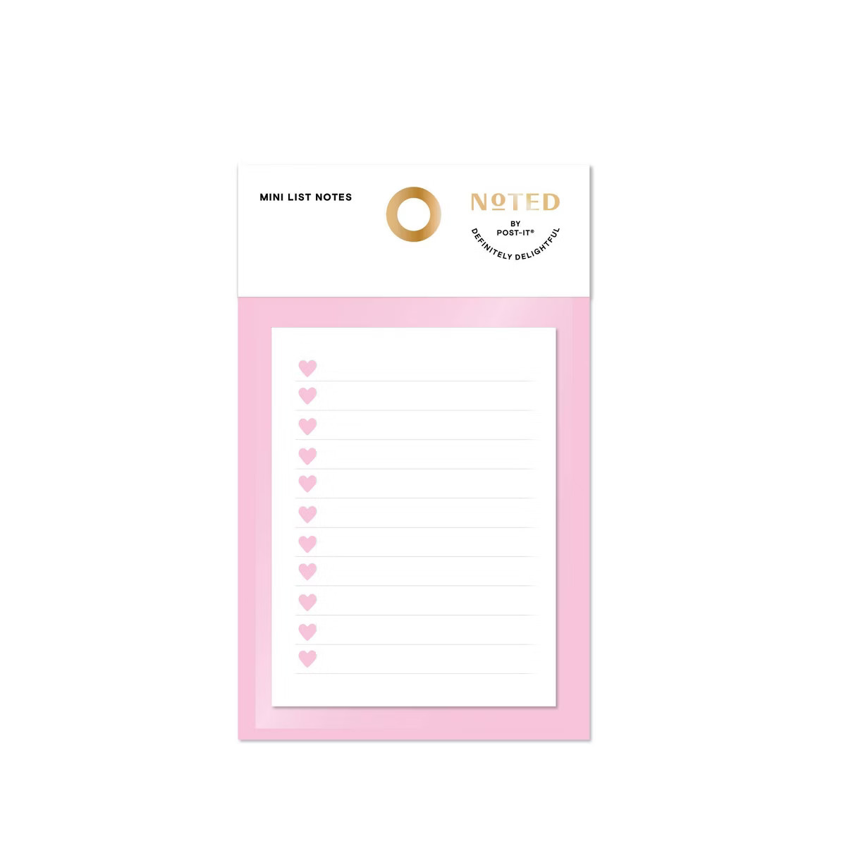 Noted by Post-it Valentine's List Notes | Target