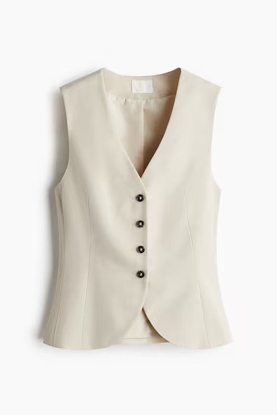 H & M - Suit Vest - Beige | H&M (US + CA)