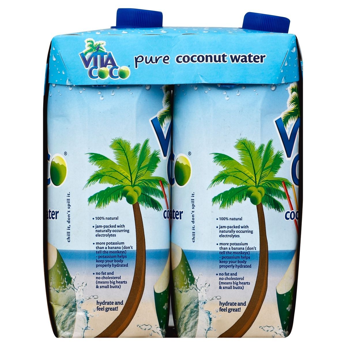 Vita Coco Original Coconut Water Cartons - 4pk/16.9 fl oz | Target