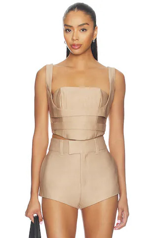 Kendra Top in White Pepper | Revolve Clothing (Global)
