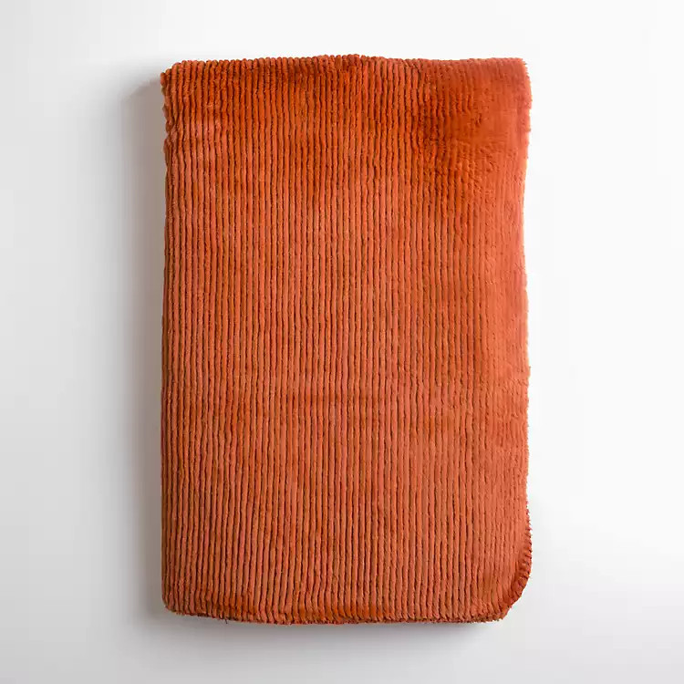 New! Chocolate Faux Mink Throw | Kirkland's Home