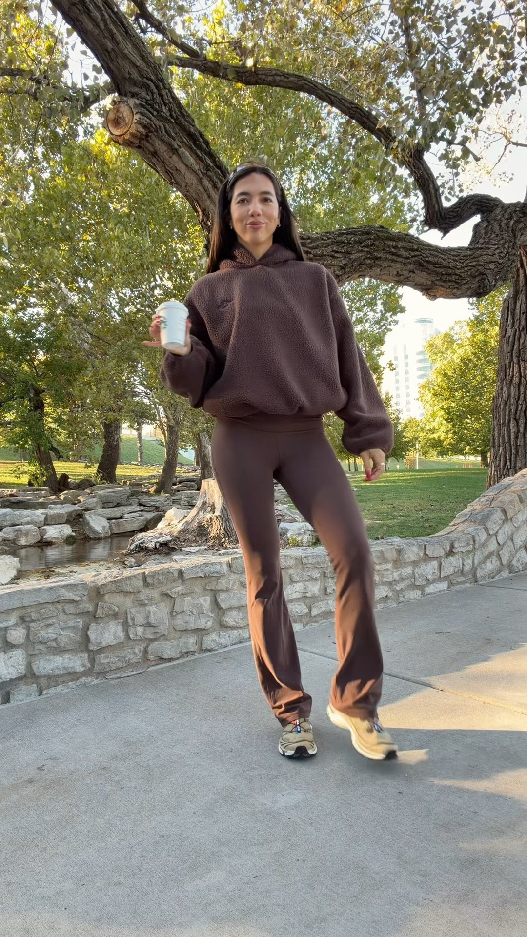 Fall outfit! M in hoodie and these specific pants were from last year at Aritzia, but I linked a super similar pair! In size 4 

#LTKStyleTip #LTKSeasonal #LTKActive