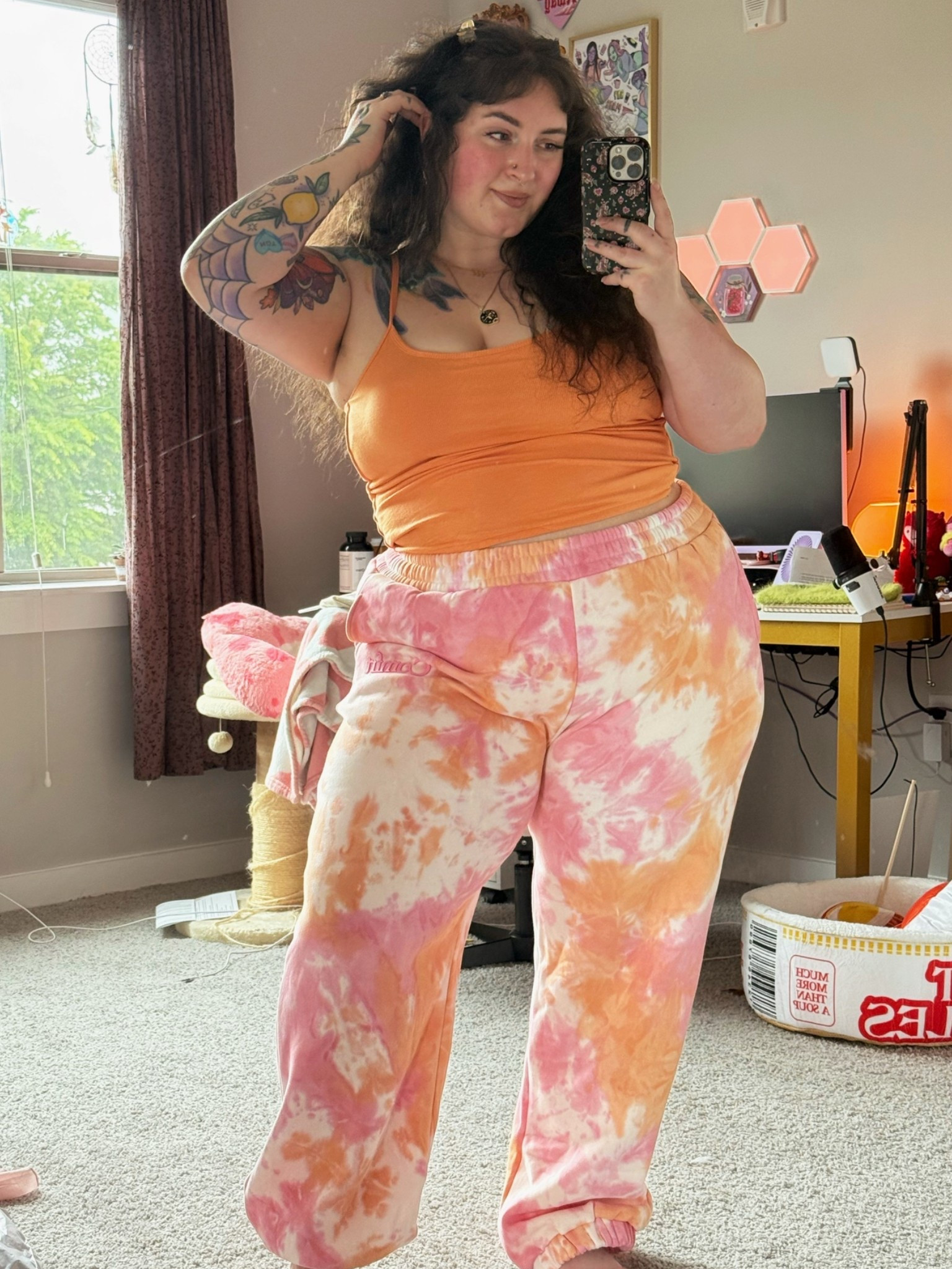 New favorite sweats. Bottoms are a 2X, top is XL.

#LTKPlusSize #LTKMidsize
