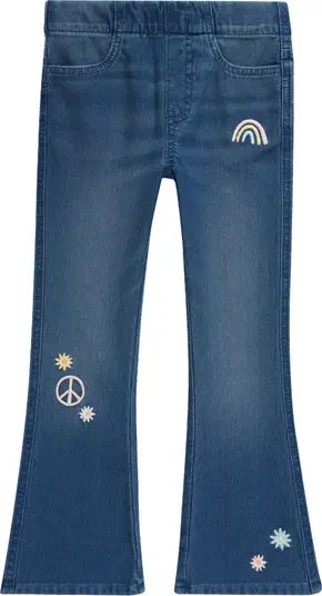 Kids' Embroidered Bootcut Jeans | Nordstrom