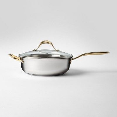Cravings by Chrissy Teigen 5qt Stainless Steel Saute Pan with Lid | Target