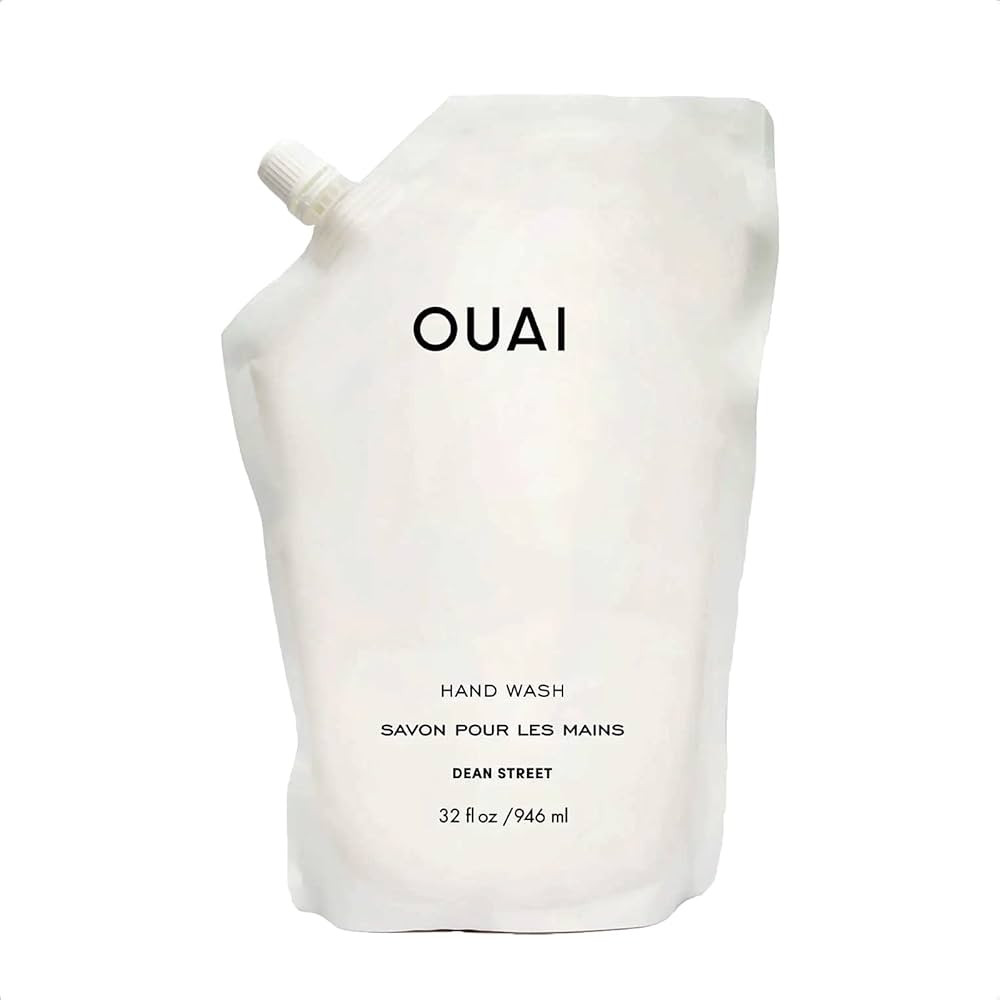 OUAI Hand Wash Refill Pouch - Gently Exfoliates, Cleanses Away Dirt & Leaves Hands Moisturized an... | Amazon (US)