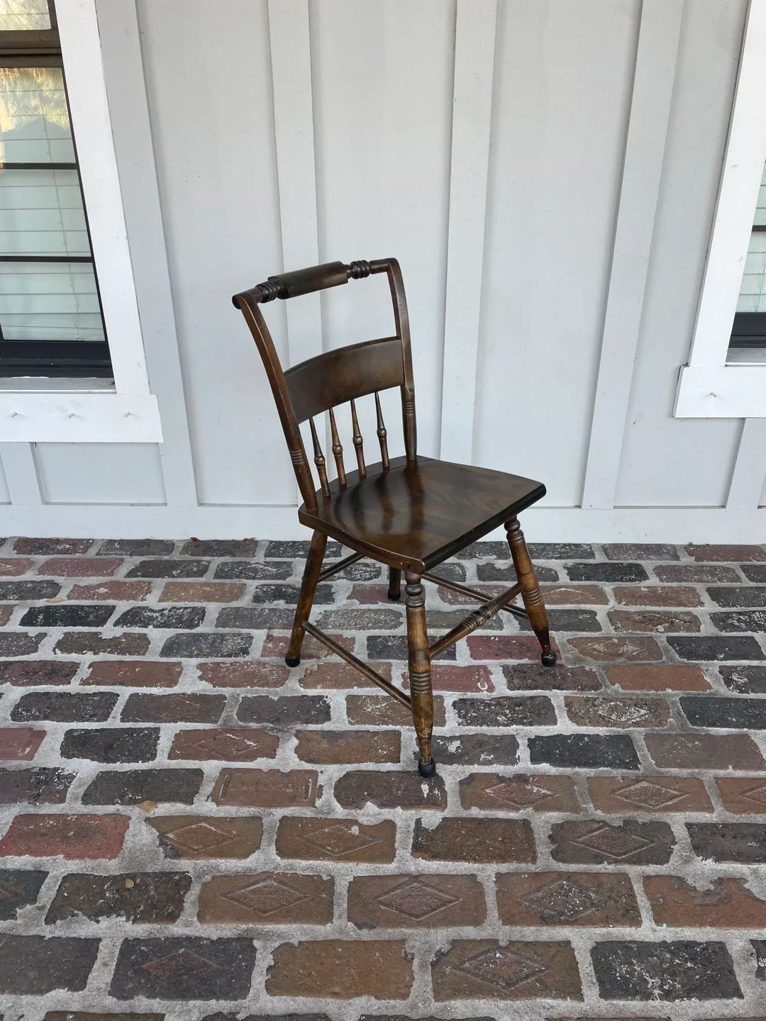 Vintage Hitchcock Windsor wood dining chair, Modern farmhouse chair, Coastal dining chair, Vintag... | Etsy (US)