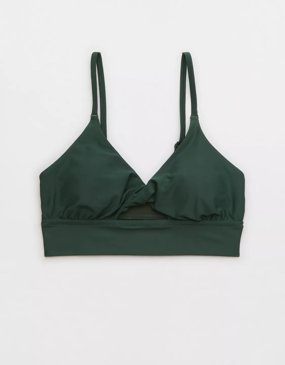 Aerie Twist Longline Scoop Bikini Top | American Eagle Outfitters (US & CA)