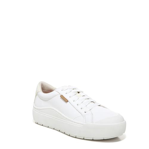 Dr. Scholl's Womens Time Off Sneaker White Smooth 8.5 W | Amazon (US)