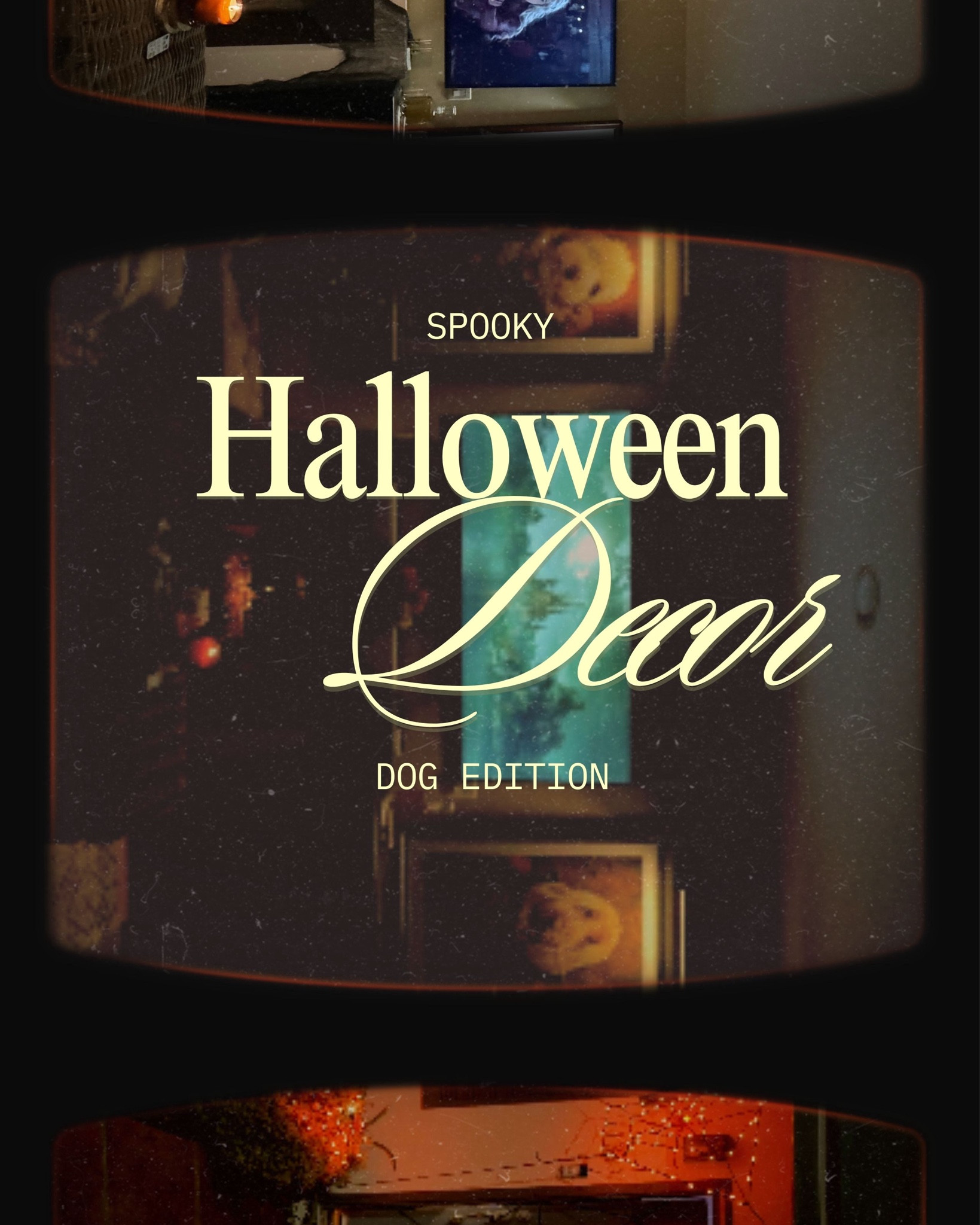 Found these adorable dog portraits on Etsy!! Not only did they have many items to choose from, he also let me get more particular on edits with my Jovi’s blue eye AND we got the digital copies 24hrs later!! I was able to print these 24x36 posters the same day at our local CVS and drastically up’d our living room Halloween Deco 🎃💀a must for all of our pet lovers out there 👻🤍