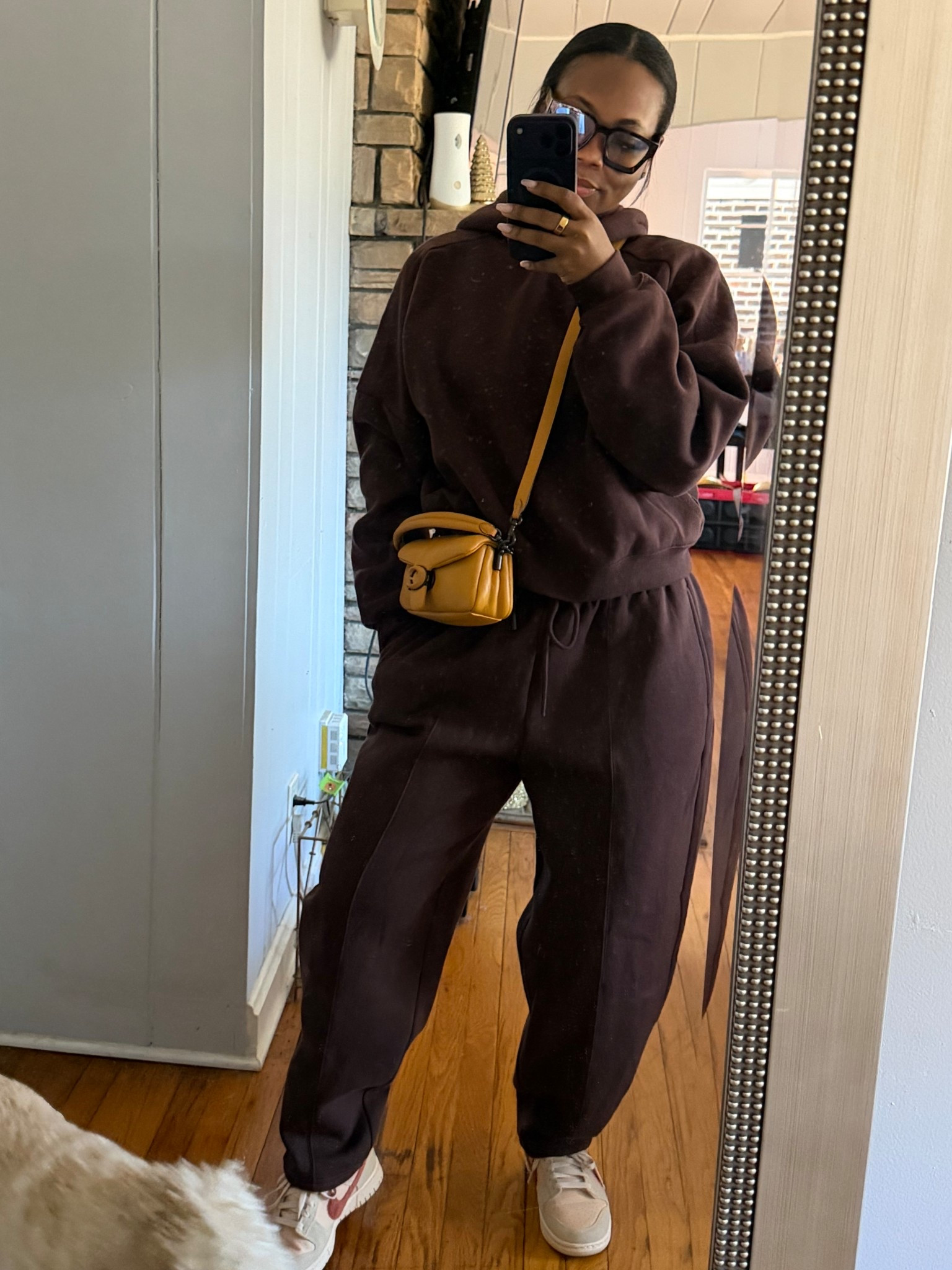 Cold Weather Uniform 
Cozy Sweatsuit
Wearing - XS in hoodie, medium in bottoms

#LTKootd #LTKSeasonal #LTKgrwm
