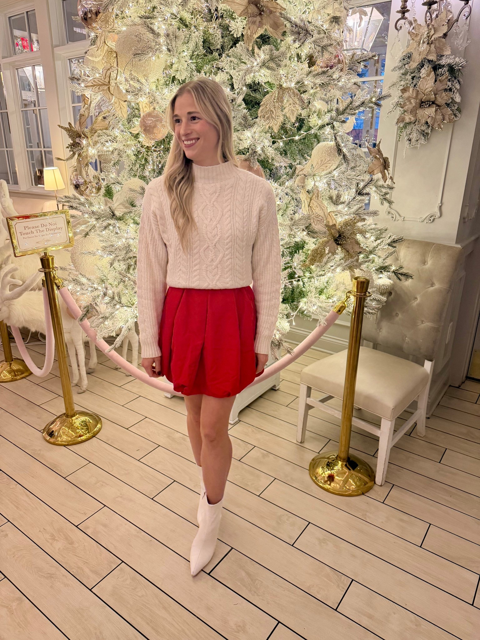 
Obsessed with this Old Navy Christmas outfit! 🎁 Wearing the XS bubble skirt + XS sweater — so cozy, comfy, and the stretchy waistband is perfect for every holiday gathering. ❤️✨ Such an easy and affordable festive look!
❤️❤️❤️❤️❤️❤️❤️❤️❤️❤️❤️❤️
Holiday outfit. Christmas outfit. Holiday party outfit. Christmas party outfit. Old Navy holiday. Old Navy outfit. Bubble skirt. Sweater outfit. Winter outfit. Festive outfit. Affordable holiday look. Holiday style. 🎄✨ holiday looks. Christmas Day outfit. Cozy sweater outfit  

#LTKHoliday #LTKFindsUnder50