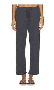 perfectwhitetee Remi Drawstring Pant in Charcoal from Revolve.com | Revolve Clothing (Global)
