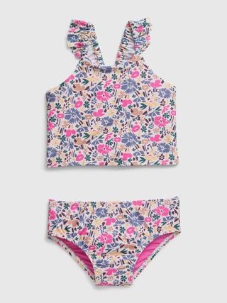 Toddler Recycled Floral Swim Two-Piece | Gap (US)