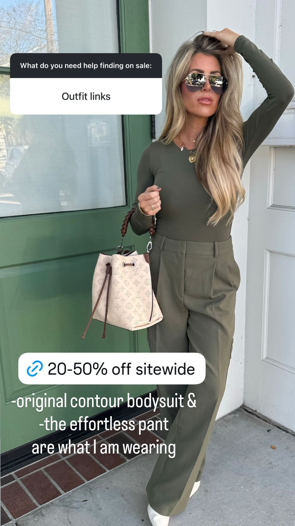 -original contour bodysuit & 
-the effortless pant 
are what I am wearing  @aritzia