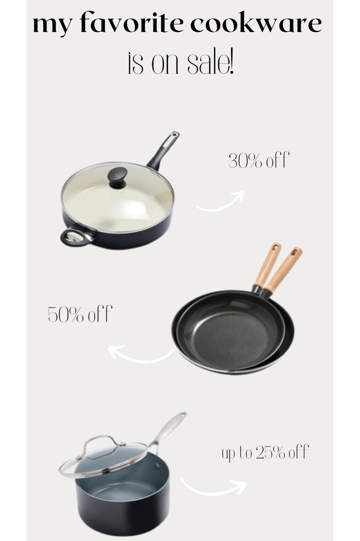 My all-time favorite cookware is on sale!! These are the top items I use the most from Greenpan to cook for my family of three!

#LTKsalealert #LTKFind #LTKhome
