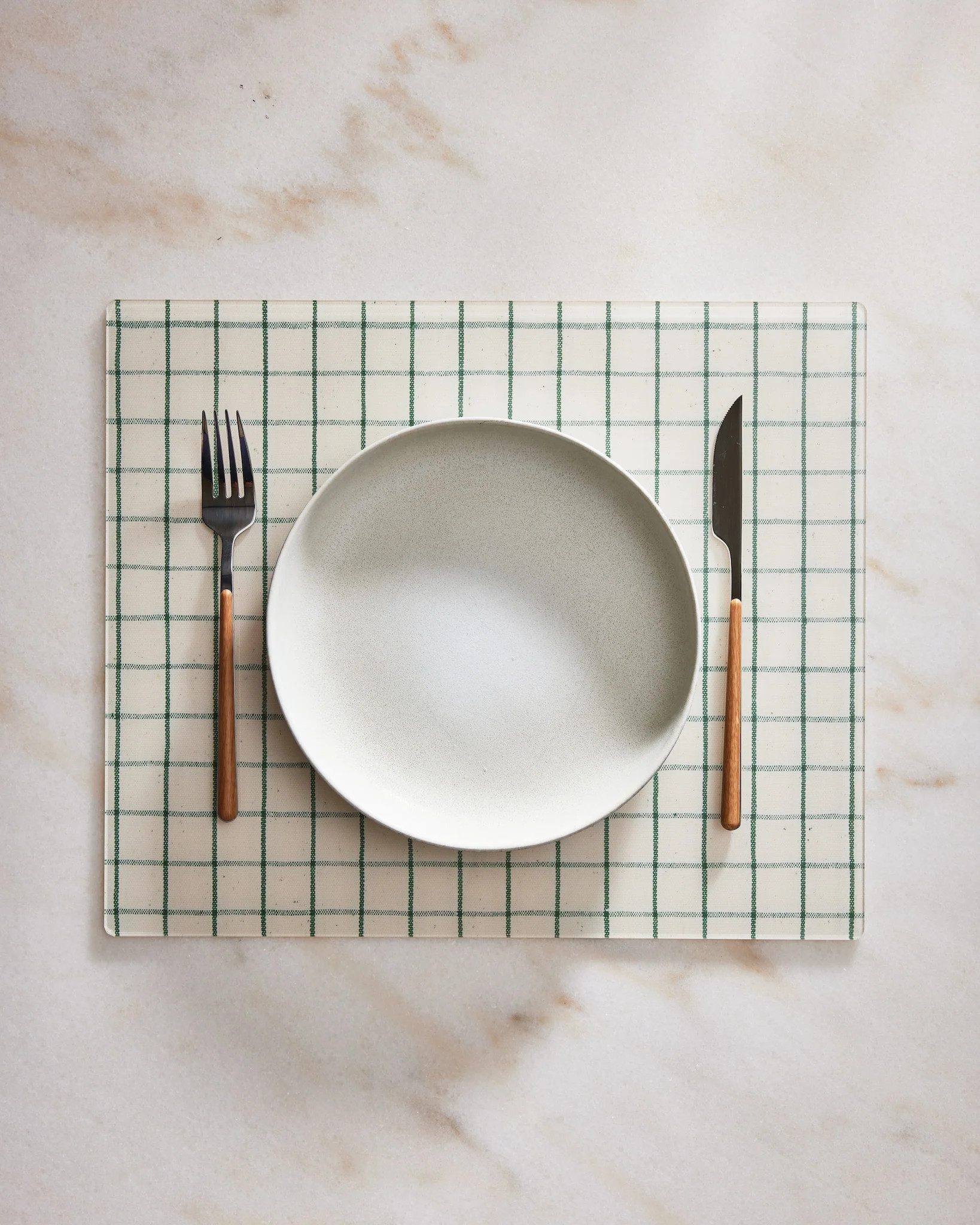 Appleton Check Placemat | Proper Table Co.