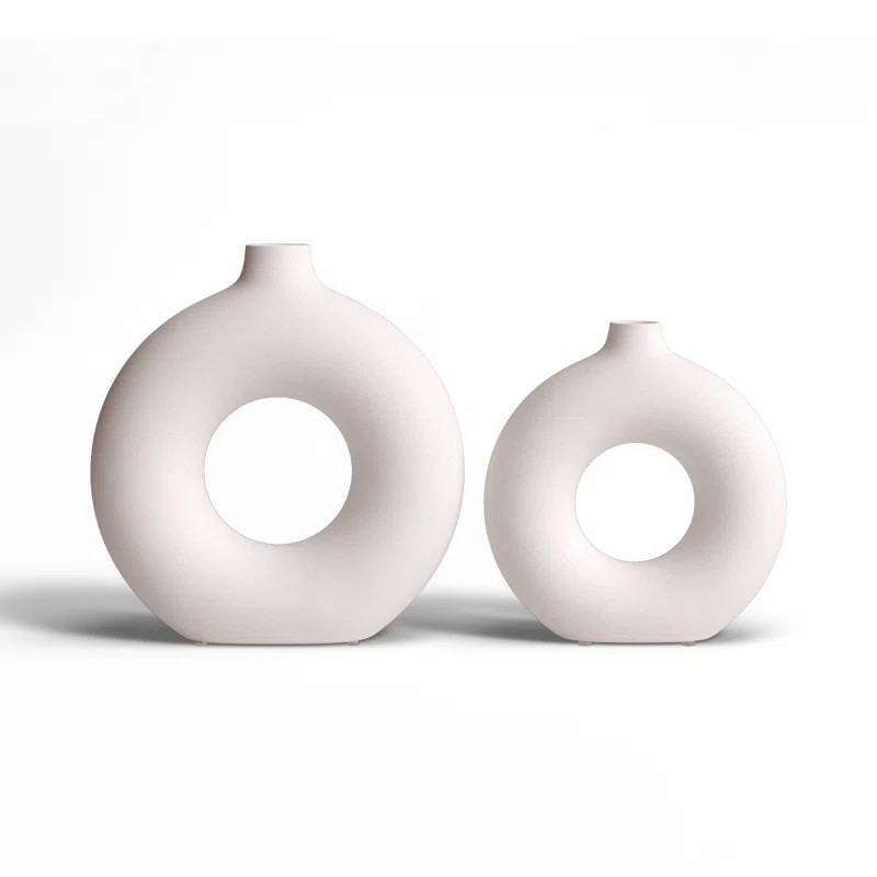 Aionna Ceramic Table Vase | Birch Lane