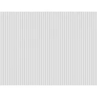 York Wallcoverings New Ticking Stripe Gray Spray and Stick Roll (Covers 60.75 sq. ft.) SR1591 - T... | The Home Depot