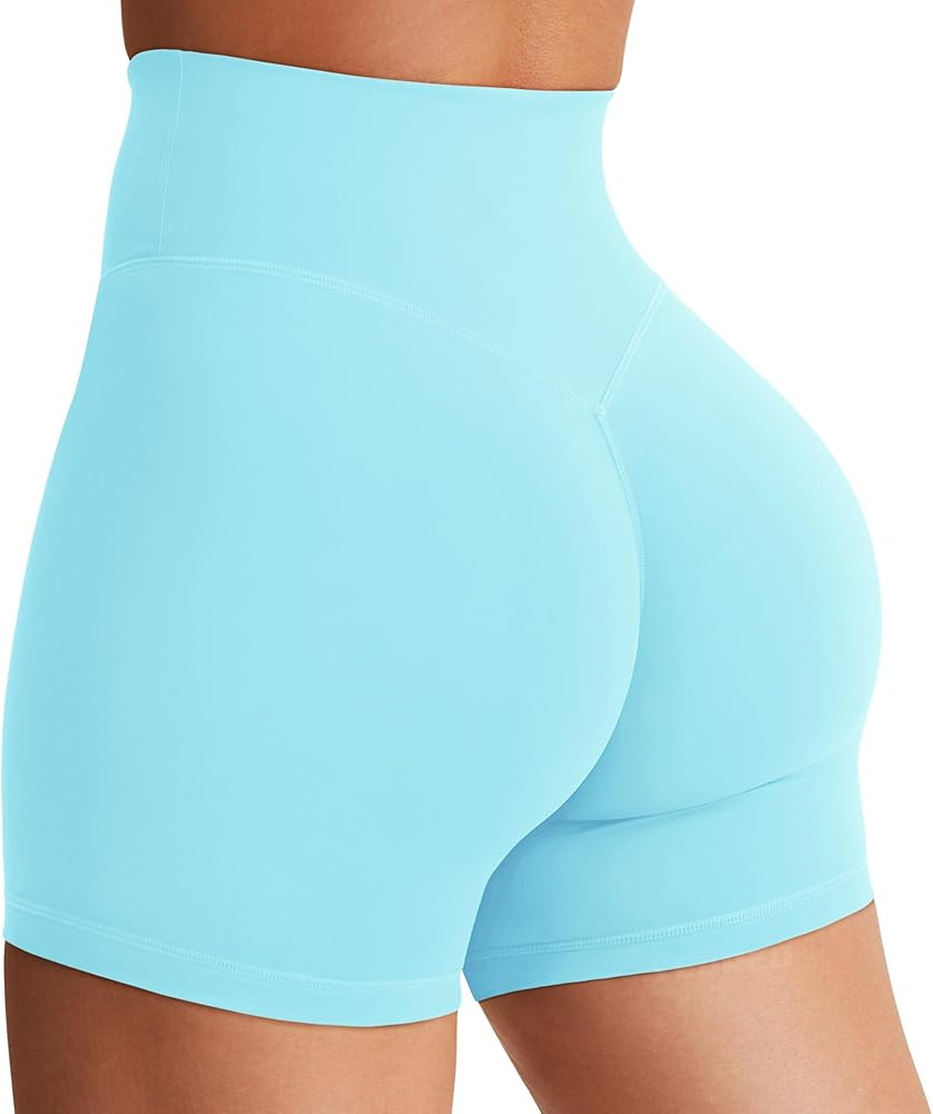 YEOREO SoftHue Women's Biker Shorts 3.6" /4.5" / 6" Workout Gym Shorts High Waist Tummy Control H... | Amazon (US)