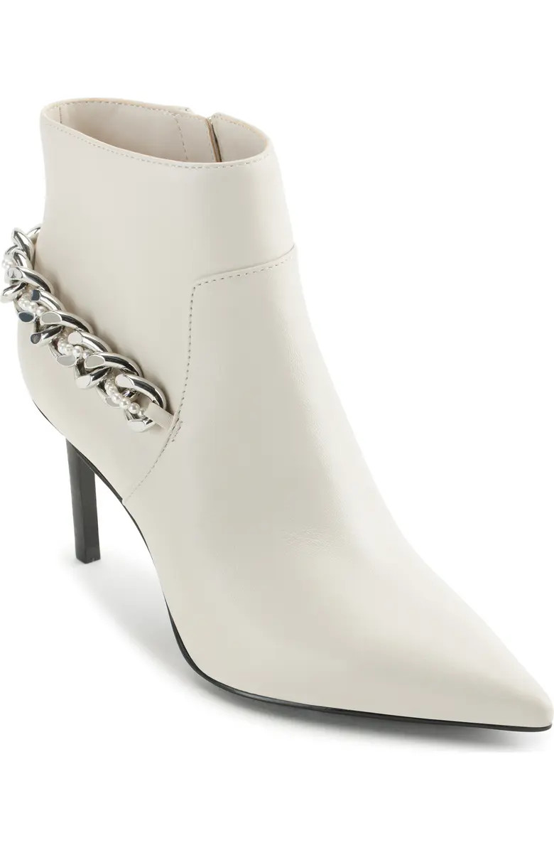 Karl Lagerfeld Paris Samra Chain Ankle Bootie (Women) | Nordstrom | Nordstrom