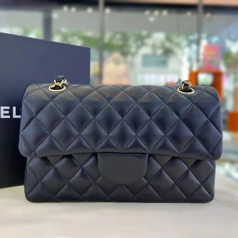 Designer Bags Shoulder Chain Bag Clutch Flap Totes Bags C Wallet Check Velour Thread Purse Double... | DHGate