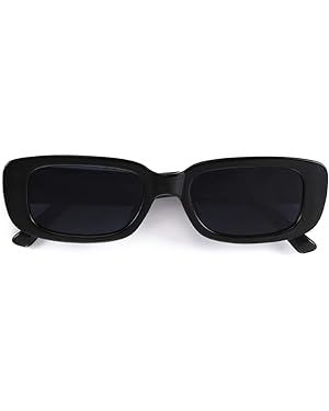 BOJOD Rectangle Sunglasses for Women Retro Fashion Sunglasses UV 400 Protection Square Frame Eyew... | Amazon (US)