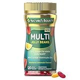 Nature’s Bounty Multi Jelly Beans, Multivitamin, Strawberry-Lemonade Flavor, 120 Ct | Amazon (US)