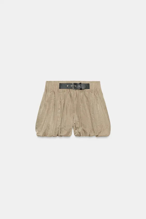 SHORTS WITH BUCKLE | Zara US