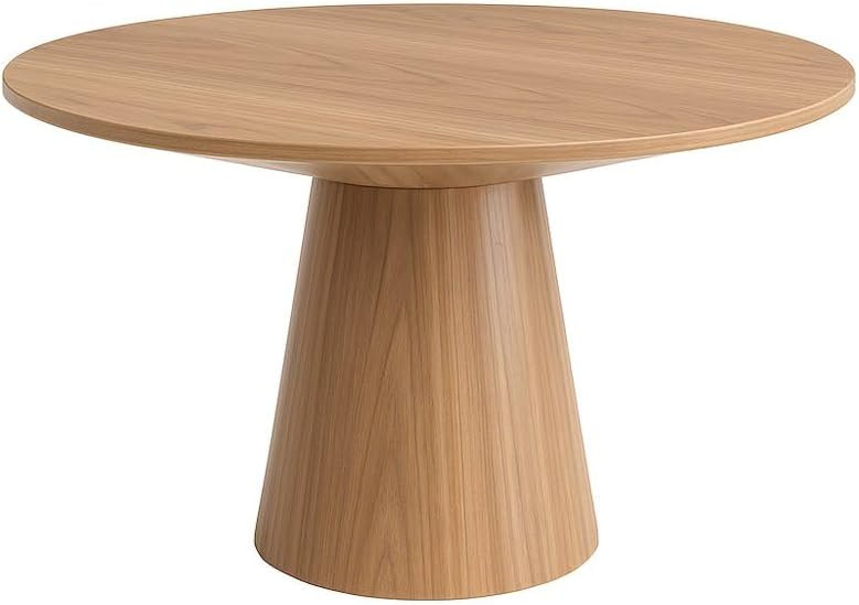 Alpine Furniture Round Dining Table for 6 – Solid Wood Dining Table with Classic Design | Amazon (US)